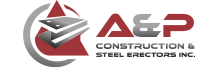 A & P Construction & Steel Erectors Inc. Logo